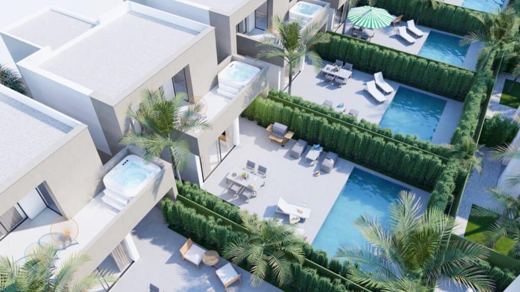 Nieuwbouw Villa Te koop in Los Urrutias in Spanje, gelegen aan de Costa Cálida