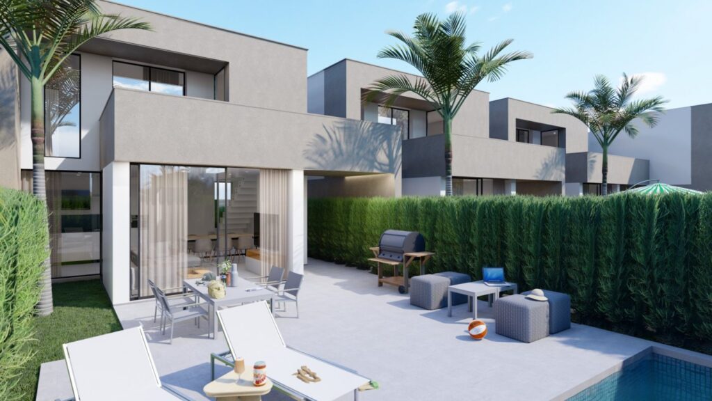 Nieuwbouw Villa Te koop in Los Urrutias in Spanje, gelegen aan de Costa Cálida