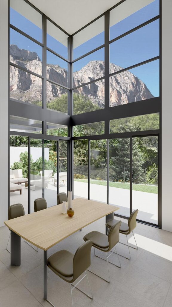 Nieuwbouw Villa Te koop in Polop in Spanje, gelegen aan de Costa Blanca-Noord
