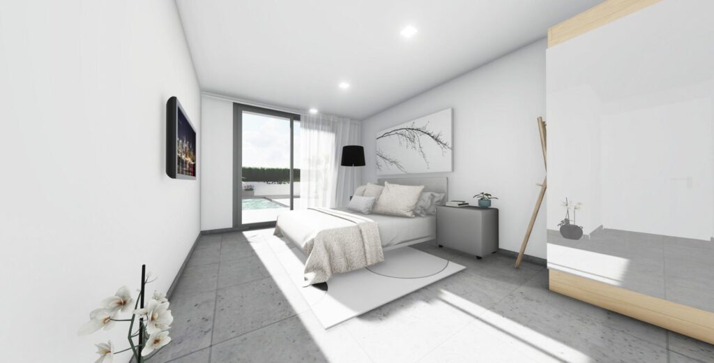 Nieuwbouw Villa Te koop in San Juan De Los Terreros in Spanje, gelegen aan de Costa de Almería