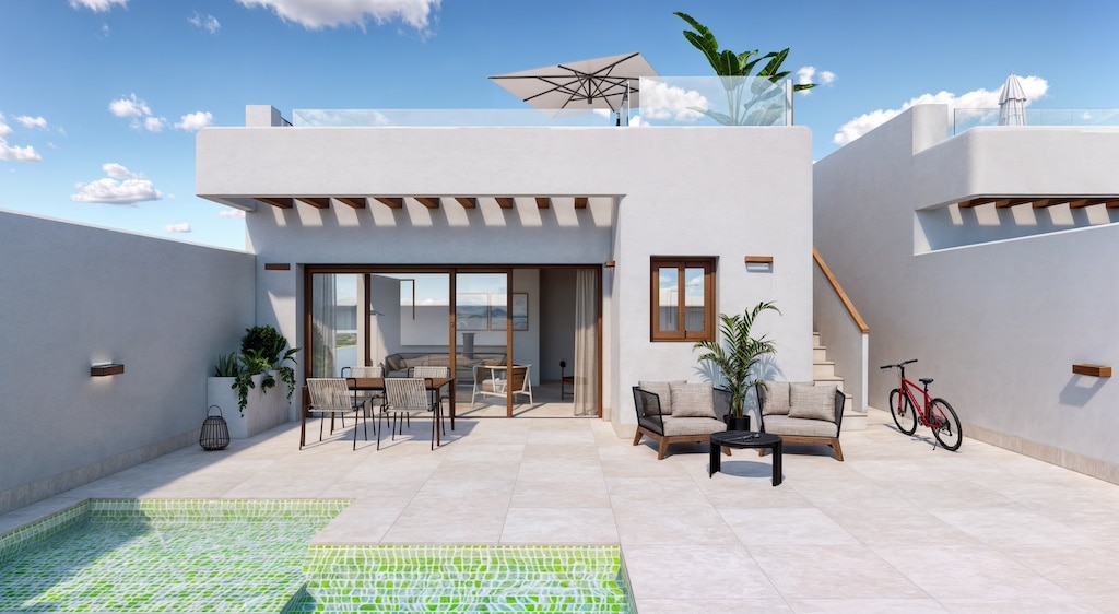 Nieuwbouw Villa Te koop in Torre-Pacheco in Spanje, gelegen aan de Costa Cálida