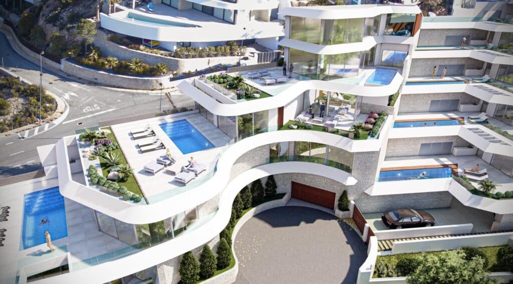 Nieuwbouw Appartement Te koop in Calpe in Spanje, gelegen aan de Costa Blanca-Noord