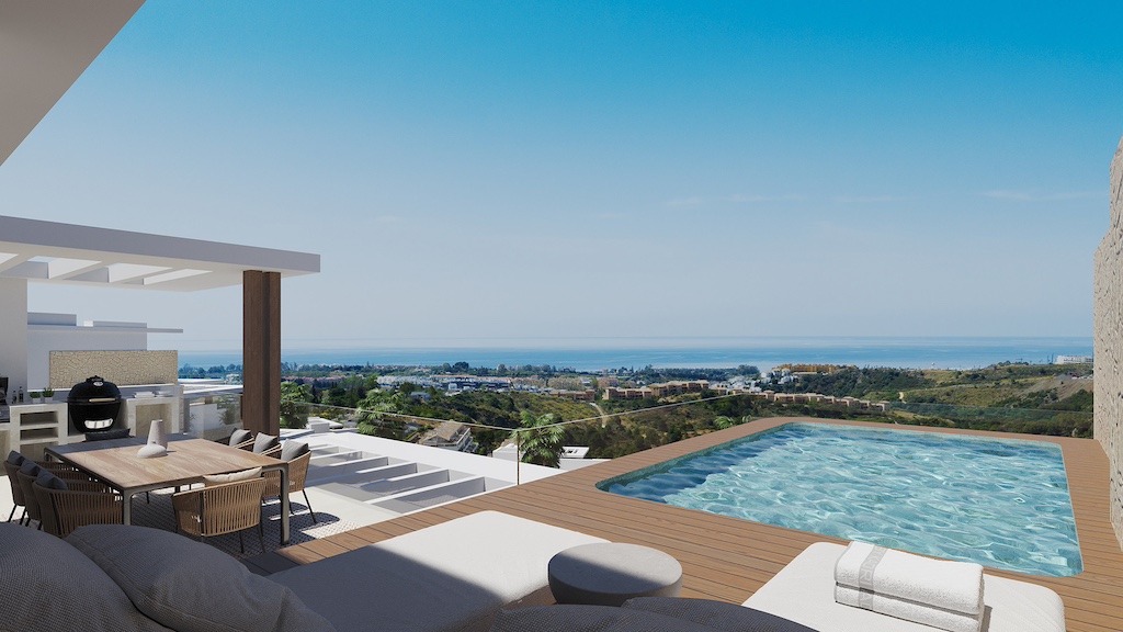 Nieuwbouw Appartement Te koop in Estepona in Spanje, gelegen aan de Costa del Sol-West