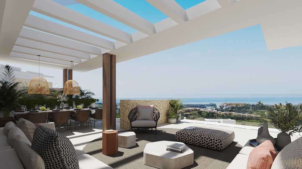 Nieuwbouw Appartement Te koop in Estepona in Spanje, gelegen aan de Costa del Sol-West