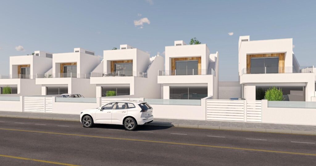 Nieuwbouw Huis Te koop in San Pedro Del Pinatar in Spanje, gelegen aan de Costa Cálida