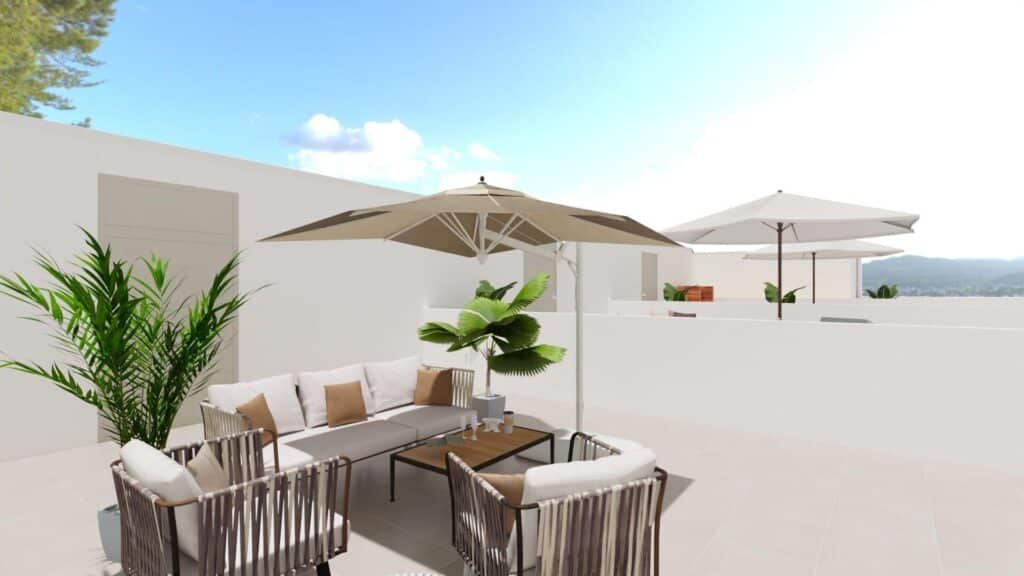 Nieuwbouw Appartement Te koop in Hondon De Las Nieves in Spanje, gelegen aan de Costa Blanca-Zuid