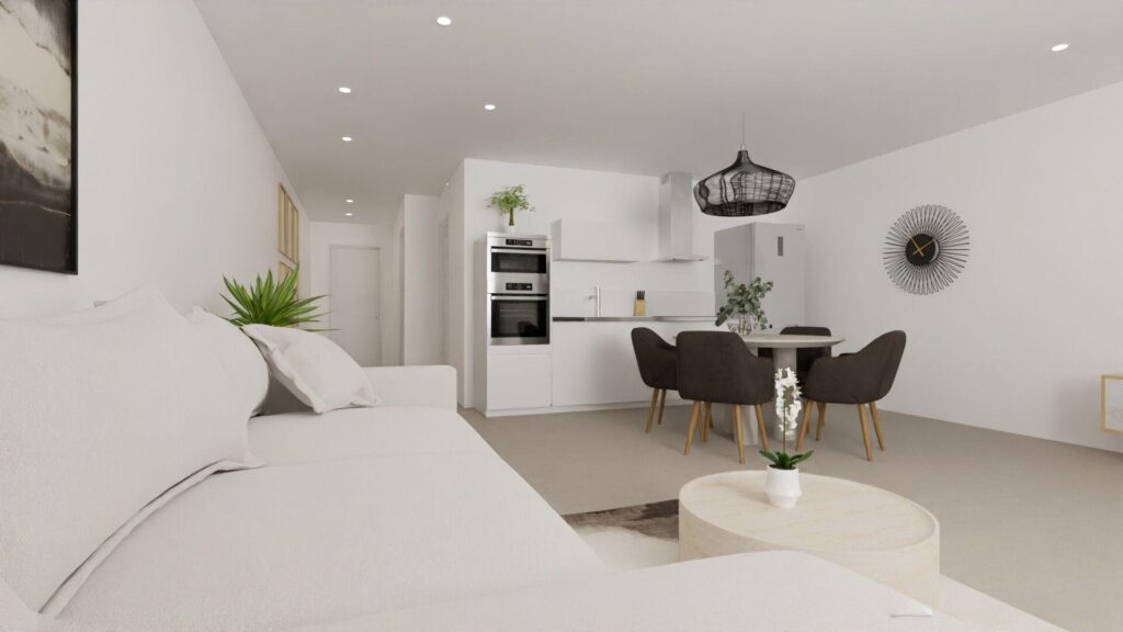 Nieuwbouw Appartement Te koop in Hondon De Las Nieves in Spanje, gelegen aan de Costa Blanca-Zuid