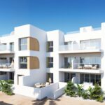 Vooraanzicht van nieuwbouw appartement in Los Alcazares in Spanje, gelegen aan de  Costa Cálida