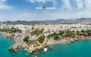 Luchtfoto van Balcon van Europa in Nerja