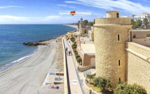 Foto van de kust in Almeria