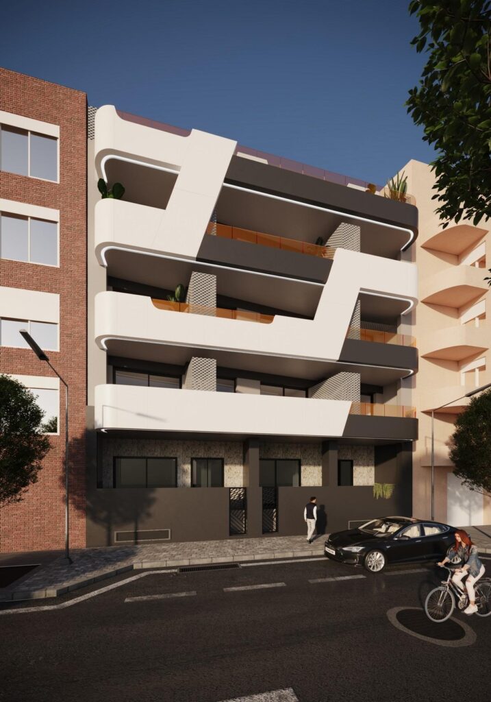 Nieuwbouw Project in Torrevieja in Spanje, gelegen aan de Costa Blanca-Zuid