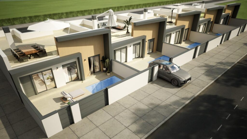 Nieuwbouw Project in Avileses in Spanje, gelegen aan de Costa Cálida