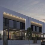 Vooraanzicht van in Dolores in Spanje, gelegen aan de  Costa Blanca-Zuid