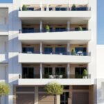 Vooraanzicht van in Torrevieja in Spanje, gelegen aan de  Costa Blanca-Zuid