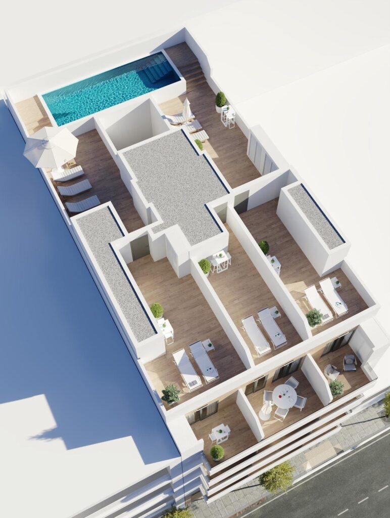 Nieuwbouw Project in Torrevieja in Spanje, gelegen aan de Costa Blanca-Zuid