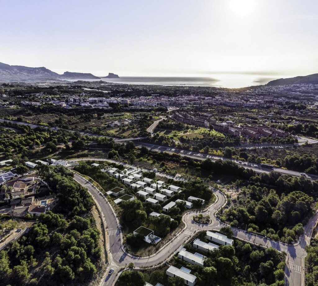 Nieuwbouw Villa Te koop in Alfaz del Pi in Spanje, gelegen aan de Costa Blanca-Noord