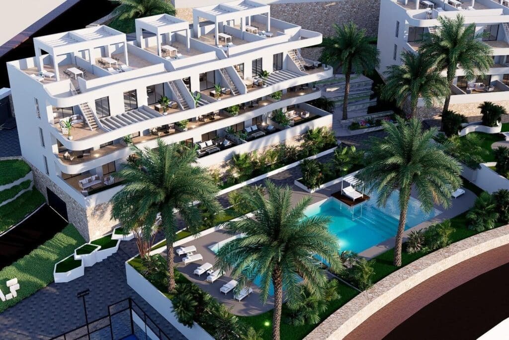 Nieuwbouw Appartement Te koop in Finestrat in Spanje, gelegen aan de Costa Blanca-Noord