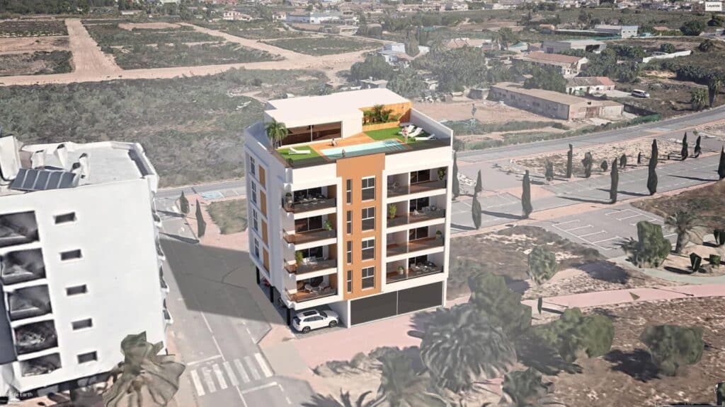 Nieuwbouw Appartement Te koop in San Pedro Del Pinatar in Spanje, gelegen aan de Costa Cálida