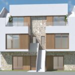 Vooraanzicht van in Benejuzar in Spanje, gelegen aan de  Costa Blanca-Zuid