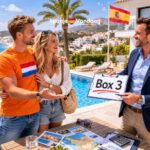 Nederlands koppel in Spanje in gesprek met makelaar inzake Box 3