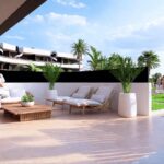 Terras van in Los Alcazares in Spanje, gelegen aan de  Costa Cálida