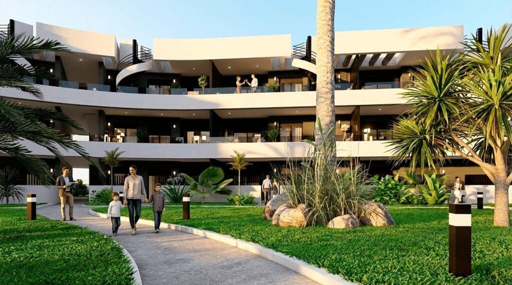 Nieuwbouw Project in Los Alcazares in Spanje, gelegen aan de Costa Cálida