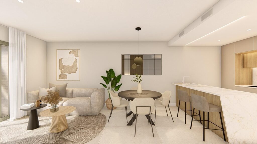 Nieuwbouw Project in Los Alcazares in Spanje, gelegen aan de Costa Cálida