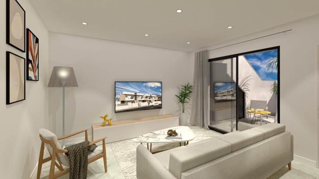 Nieuwbouw Project in San Pedro Del Pinatar in Spanje, gelegen aan de Costa Cálida