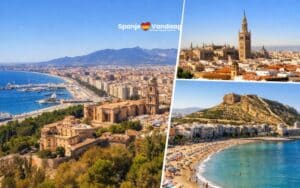 AI-foto's met enkele Spaanse steden