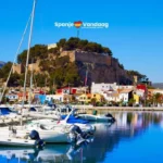 Zicht op de jachthaven van Dénia