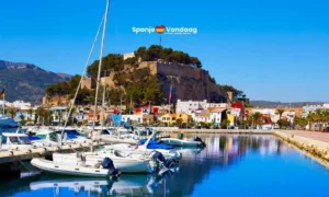 Zicht op de jachthaven van Dénia