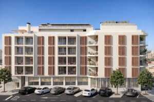 Nieuwbouw Project in San Pedro Del Pinatar in Spanje, gelegen aan de Costa Cálida Vooraanzicht van in San Pedro Del Pinatar in Spanje, gelegen aan de Costa Cálida