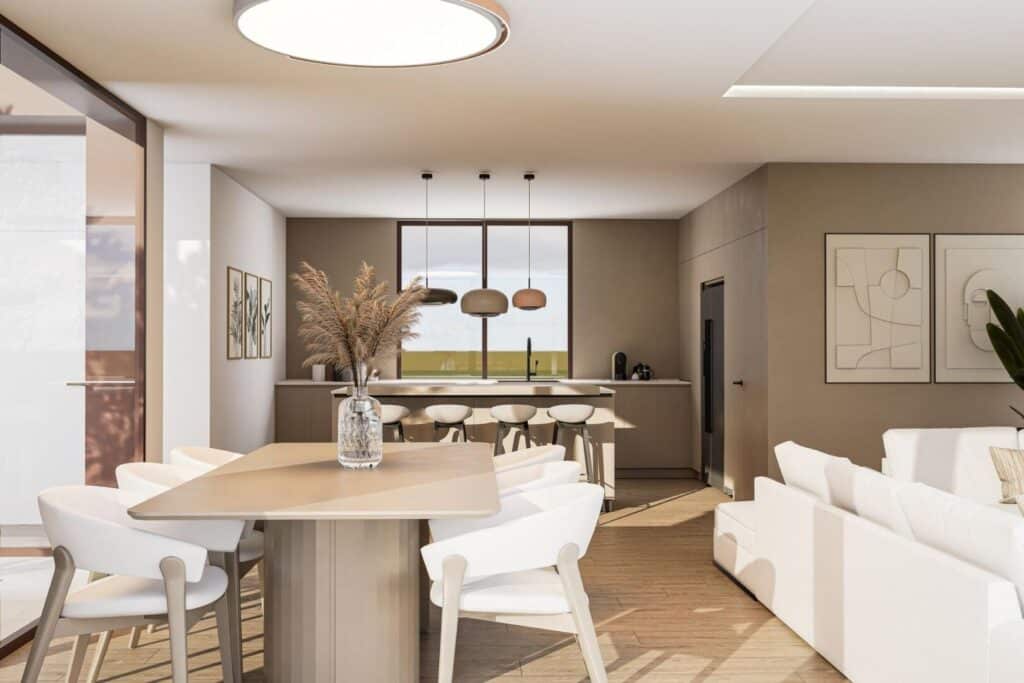Nieuwbouw Villa Te koop in Pinoso in Spanje, gelegen aan de Costa Blanca-Zuid