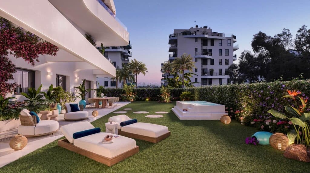Nieuwbouw Appartement Te koop in Villajoyosa in Spanje, gelegen aan de Costa Blanca-Noord