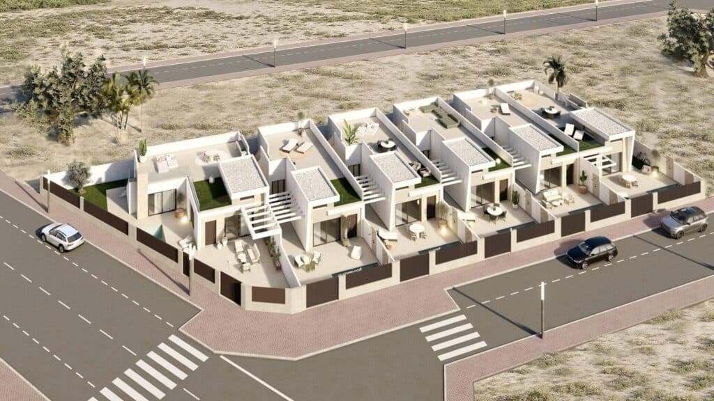 Nieuwbouw Project in Los Alcazares in Spanje, gelegen aan de Costa Cálida