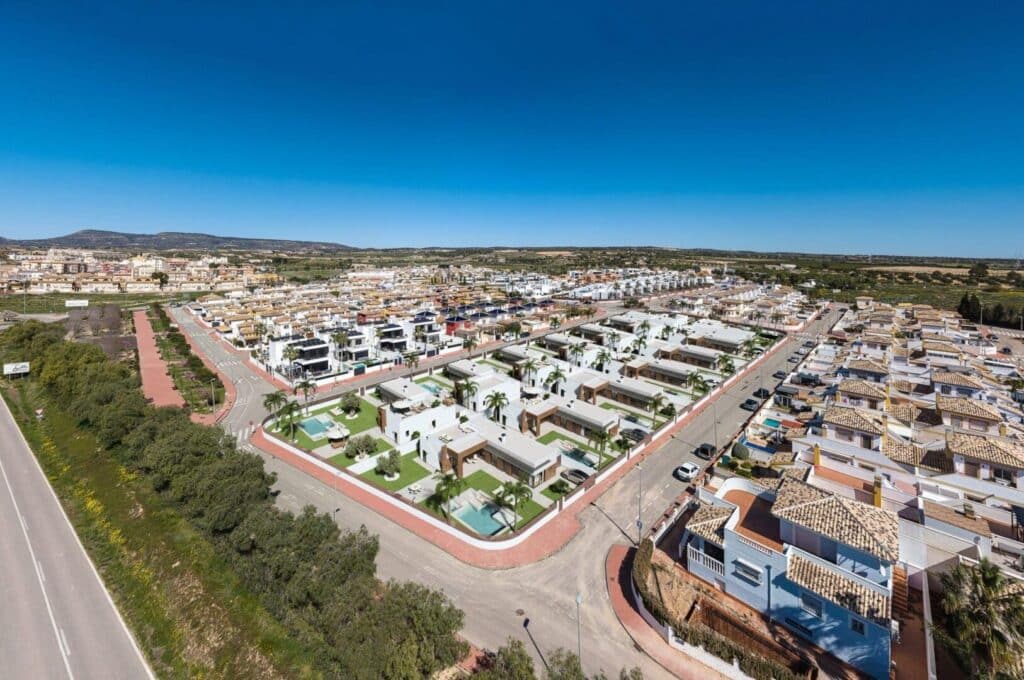 Nieuwbouw Project in Sucina in Spanje, gelegen aan de Costa Cálida