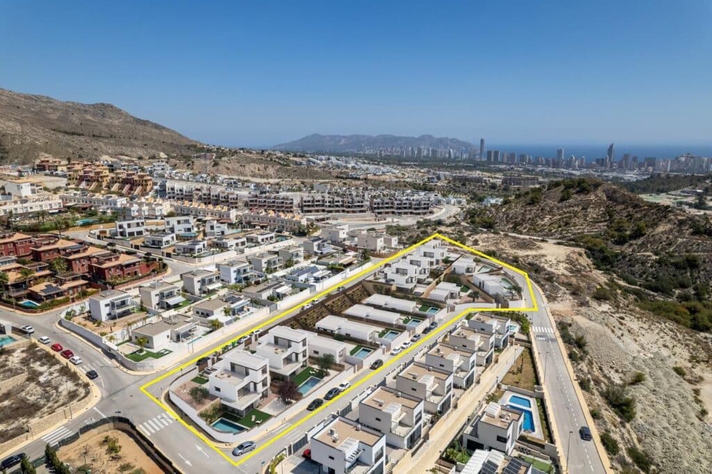 Nieuwbouw Project in Finestrat in Spanje, gelegen aan de Costa Blanca-Noord