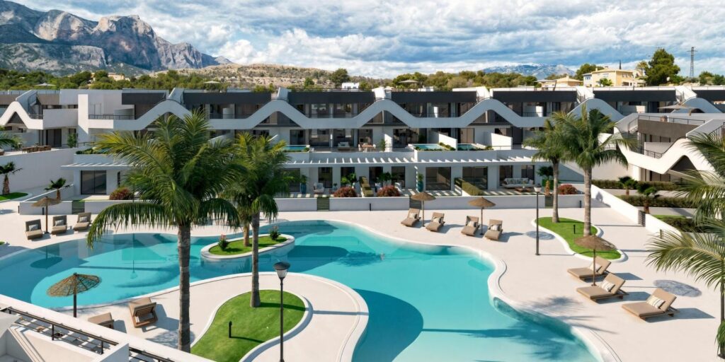 Nieuwbouw Appartement Te koop in Alfaz del Pi in Spanje, gelegen aan de Costa Blanca-Noord