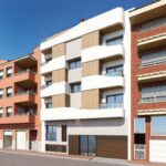 Vooraanzicht van nieuwbouw appartement in Guardamar Del Segura in Spanje, gelegen aan de  Costa Blanca-Zuid