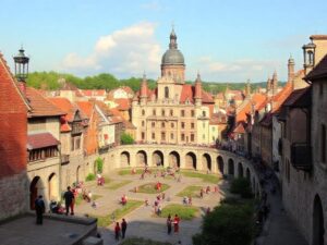 Romeins plein in een Spaanse gemeente