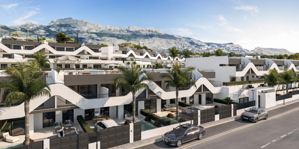 Nieuwbouw Project in Alfaz del Pi in Spanje, gelegen aan de Costa Blanca-Noord