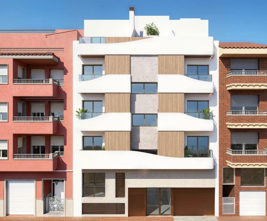 Nieuwbouw Project in Guardamar Del Segura in Spanje, gelegen aan de Costa Blanca-Zuid