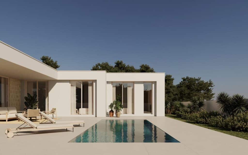 Nieuwbouw Project in Polop in Spanje, gelegen aan de Costa Blanca-Noord