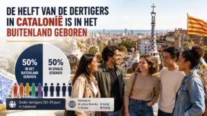 Divers bewoners van Cataonië met buitenlandse origine