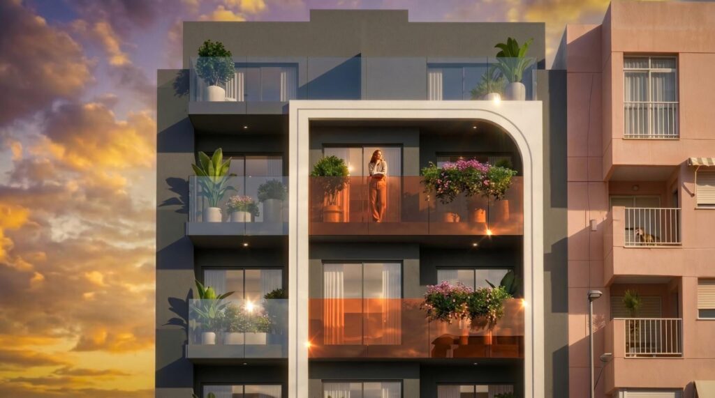 Nieuwbouw Appartement Te koop in Guardamar Del Segura in Spanje, gelegen aan de Costa Blanca-Zuid