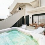 Terras van nieuwbouw appartement in San Pedro Del Pinatar in Spanje, gelegen aan de  Costa Cálida