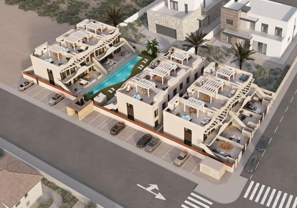 Nieuwbouw Appartement Te koop in Pilar De La Horadada in Spanje, gelegen aan de Costa Blanca-Zuid