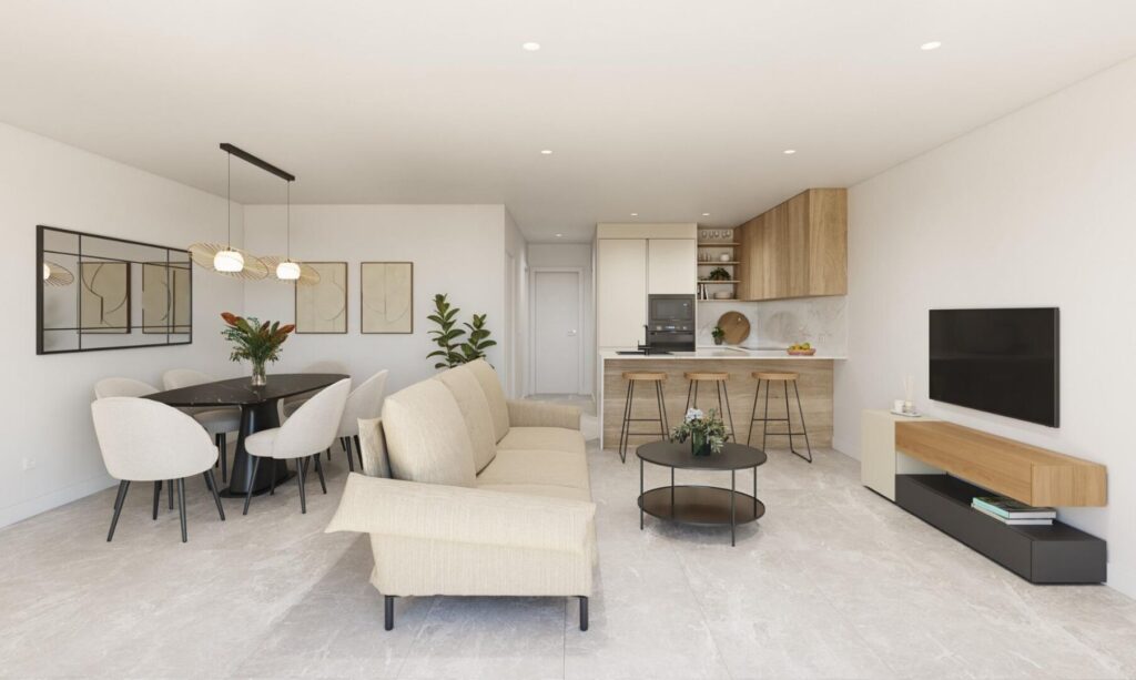 Nieuwbouw Appartement Te koop in Pilar De La Horadada in Spanje, gelegen aan de Costa Blanca-Zuid