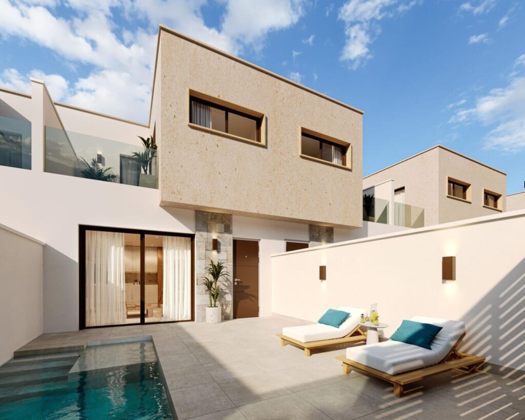 Nieuwbouw Huis Te koop in Torre-Pacheco in Spanje, gelegen aan de Costa Cálida