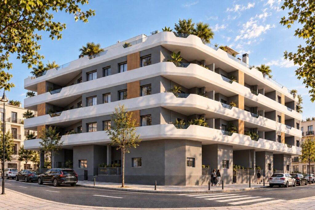 Nieuwbouw Project in Santa Pola in Spanje, gelegen aan de Costa Blanca-Zuid